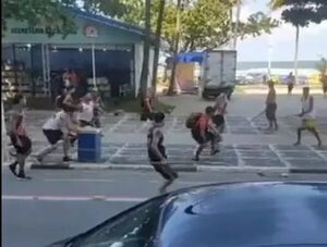 Video: Emboscada de los hinchas del Santos a los de Cerro Porteño en Brasil  - Cerro Porteño - ABC Color