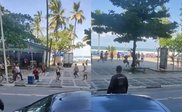 Reportan incidentes entre hinchas de Cerro y Santos en playa