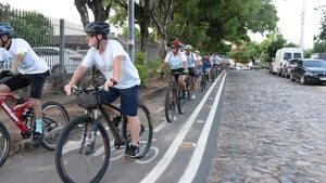 Concejal pide hacer auditoría a 2 tramos de la bicisenda en Asunción - Nacionales - ABC Color