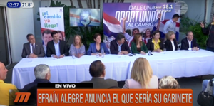 Eventual gabinete de la Concertación Nacional | Telefuturo