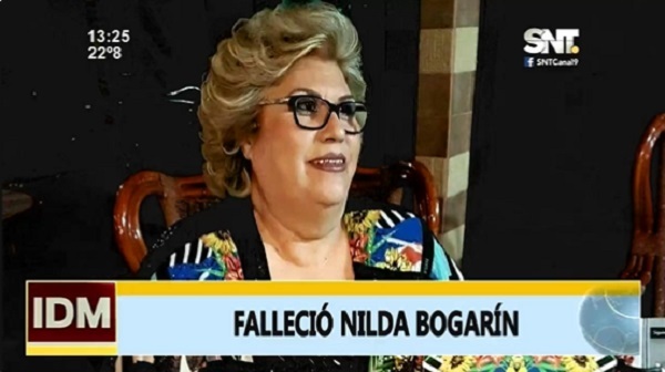 Reportan fallecimiento de la empresaria Nilda Bogarín a los 74 años