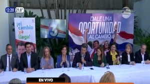 Efraín Alegre presenta a su gabinete en caso de darse su victoria - Noticias Paraguay