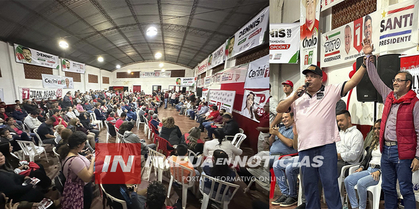 CHOKO INSFRÁN: “SE NOTA QUE LA GENTE SIENTE ESPERANZA EN EL PARTIDO COLORADO” - Itapúa Noticias
