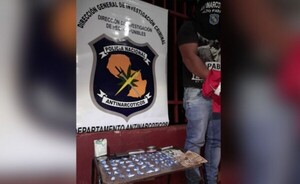 Detienen a un distribuidor de doga que operaba en Hernandarias