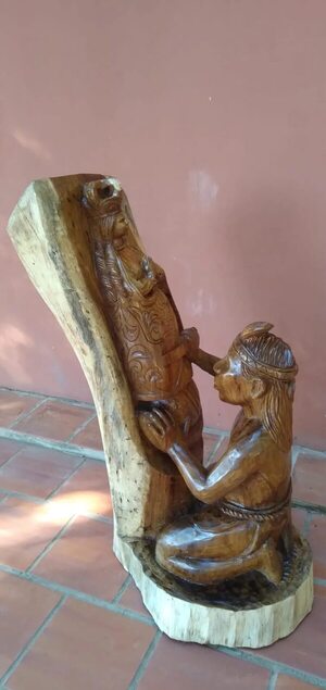 Tobatí: roban la imagen del Indio José de sitio turístico - Nacionales - ABC Color