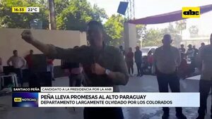 Elecciones Paraguay 2023: Peña lleva promesas a departamento olvidado por los colorados - ABC Noticias - ABC Color