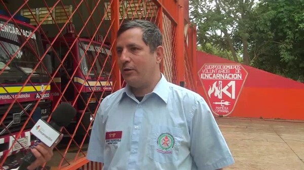 Moisés Valenzuela asume como Comandante General del Cuerpo de Bomberos Voluntarios de Encarnación