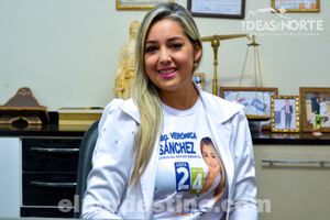 Con gran sensibilidad social, Verónica Sánchez es una de las representantes femeninas para la próxima Junta Departamental