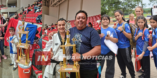 BAREIRO TAEKWONDO WT TRIUNFA EN EL 4TO CAMPEONATO MUNDIAL ABIERTO DE ARTES MARCIALES - Itapúa Noticias