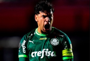 Palmeiras vence a Cerro con un Gómez determinante