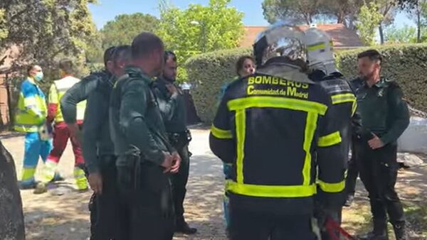 Paraguayos mueren aplastados en el derrumbe de una obra en Madrid