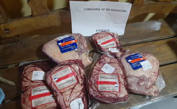 Intentó robar seis paquetes de carne en un Biggie y terminó arrestado - Noticiero Paraguay