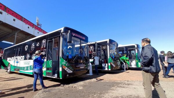 Ciudad del Este apuesta a los buses eléctricos para el transporte urbano