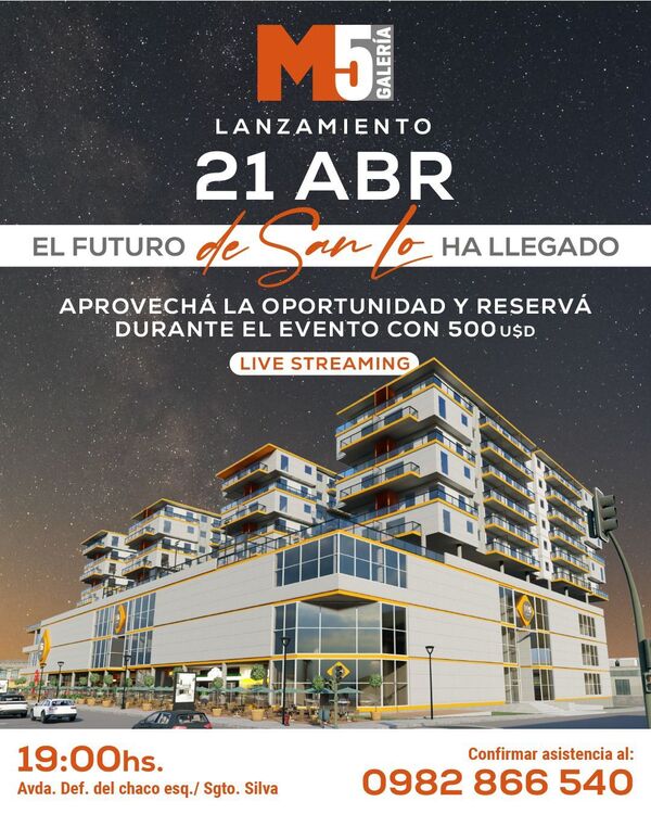 M5 Galería: Un proyecto residencial y comercial de vanguardia en San Lorenzo » San Lorenzo PY