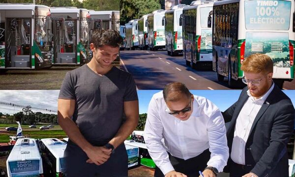 La Municipalidad de Ciudad del Este presenta a toda la ciudadanía la mayor flota de Buses Eléctricos del país – Diario TNPRESS