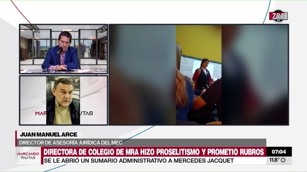 Abren sumario a directora que hizo proselitismo en reunión con docentes - Megacadena — Últimas Noticias de Paraguay