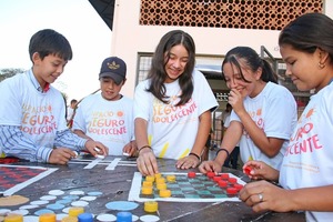 Adolescentes de Tobatí ya disfrutan de un entorno sano y protegido en el Espacio Seguro