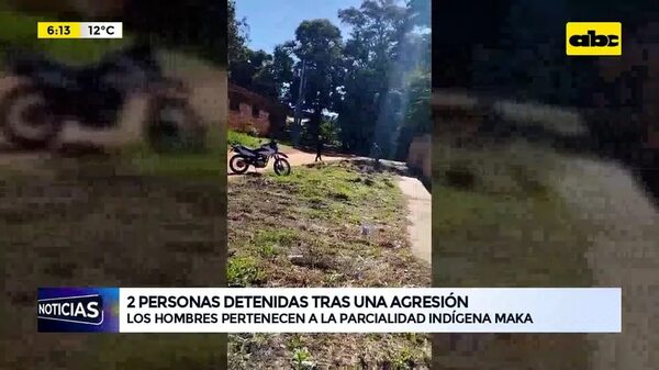 Video: Dos personas detenidas tras agresión a policías - ABC Noticias - ABC Color