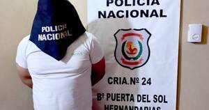 La Nación / Se entregó empleado de constructora acusado de robar cemento y varillas