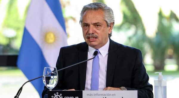 El presidente de Argentina, Alberto Fernández, anunció que no buscará la reelección