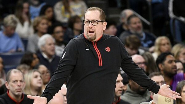 Los Toronto Raptors despiden al entrenador Nick Nurse