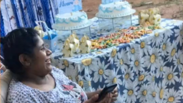 ¡Gran sorpresa! Esperaba mellizos y llegaron trillizos en Caacupé