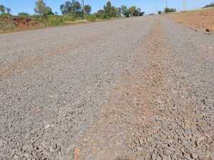 Avanza a paso firme la obra de asfalto hasta Campichuelo Puerto