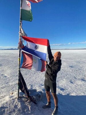 En bicicleta de EE.UU a Paraguay: la intrépida travesía del hijo de un paraguayo y su paso por el Chaco - Noticias del Chaco - ABC Color