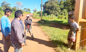 CDE: Hombre ata por una columna a delincuente que lo asaltó - OviedoPress