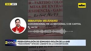 Elecciones Paraguay 2023: Piden expulsión de Edmundo Rolón de la ANR - ABC Noticias - ABC Color
