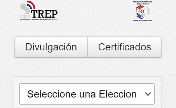 TREP: Seguí la Transmisión de Resultados Electorales Preliminares del TSJE - Noticias Paraguay