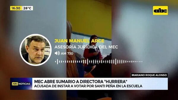 Video: MEC abre sumario a directora ‘’hurrera’' - ABC Noticias - ABC Color
