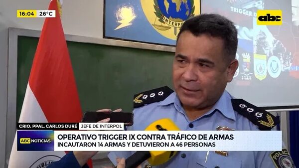 Video: Operativo Trigger IX contra tráfico de armas - ABC Noticias - ABC Color