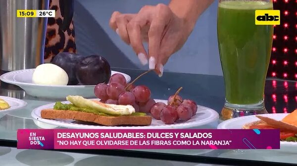 Desayunos saludables: dulces y salados - Ensiestados - ABC Color