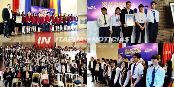 CONCURSO LITERARIO “YO LE ESCRIBO A ENCARNACIÓN” ROMPIÓ RÉCORDS - Itapúa Noticias