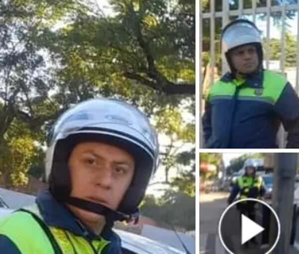 Video: filman a dos agentes de PMT en supuesto pago de coima - Nacionales - ABC Color
