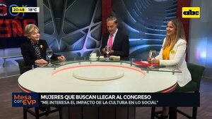 Video: Mujeres que buscan llegar al congreso - Mesa de Periodistas - ABC Color