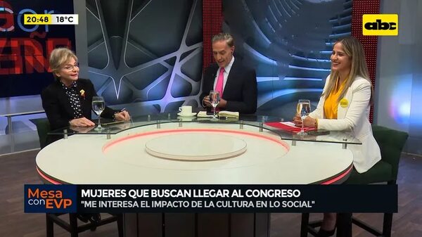 Video: Mujeres que buscan llegar al congreso - Mesa de Periodistas - ABC Color