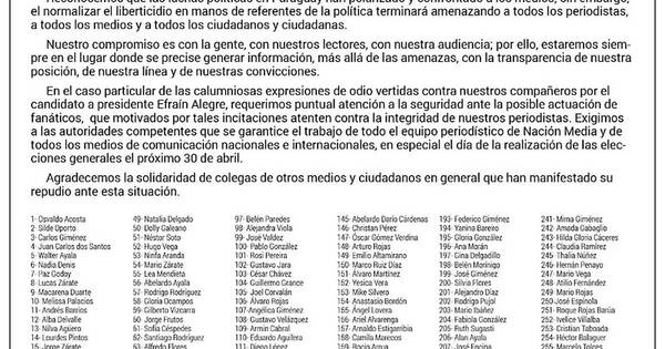La Nación / Nación Media ante hechos y amenazas de censura