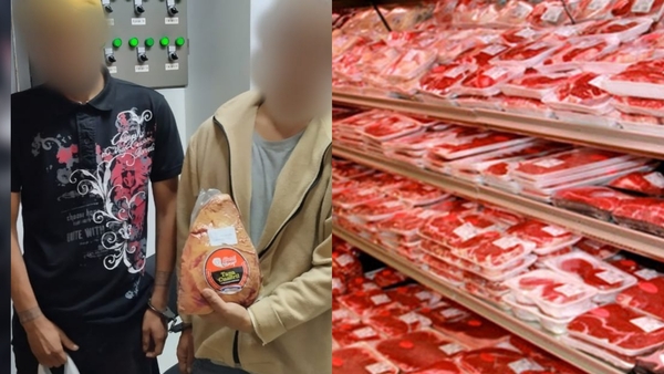 Querían asadear, pero no tenían para pagar y terminaron presos