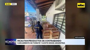Video: Incautan productos de contrabando  - ABC Noticias - ABC Color