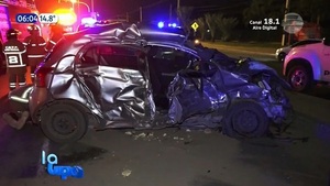 MRA: Choque entre vehículos deja tres heridos - Noticias Paraguay