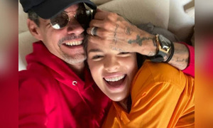 Marc Anthony y Nadia Ferreira se ríen de los rumores de divorcio - OviedoPress