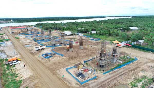 Puente de la Bioceánica: concluye totalidad de los pilotes del lado paraguayo