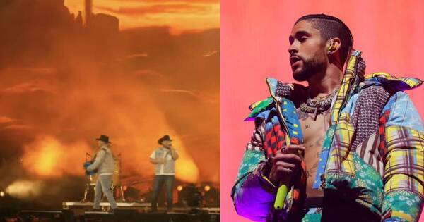 La Nación / ¡Hicieron historia! El conejo malo se presentó con el Grupo Frontera en Coachella