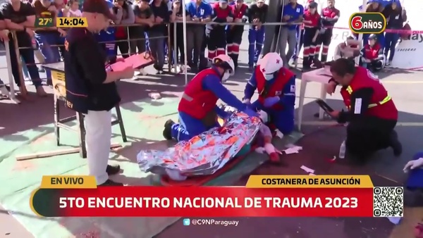 V Encuentro Nacional de Trauma en la Costanera de Asunción - C9N