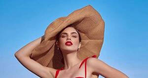 La Nación / Nadia Ferreira sin panza: la modelo compartió una instantánea del recuerdo