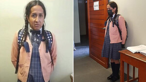 Diario HOY | Detienen a un hombre con uniforme de colegiala en escuela femenina de Perú