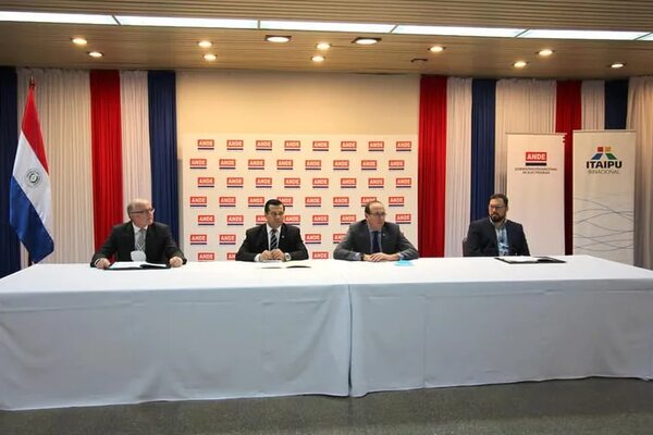 El convenio de Itaipú con ANDE fue ampliado con US$ 26 millones más - Economía - ABC Color