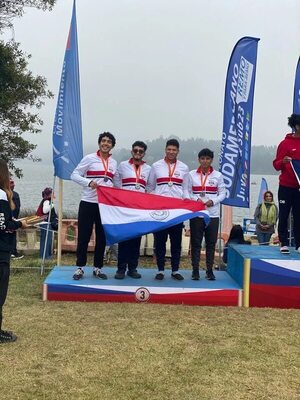 Paraguayos conquistan preseas en Sudamericano de Remo - Polideportivo - ABC Color
